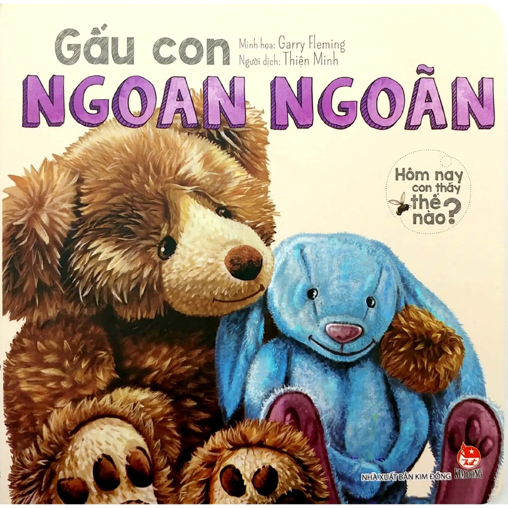 Sách - Hôm Nay Con Thấy Thế Nào? Gấu Con Ngoan Ngoãn