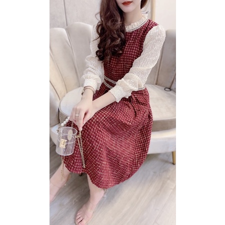 Váy dạ viền xích cao cấp madebyMullet