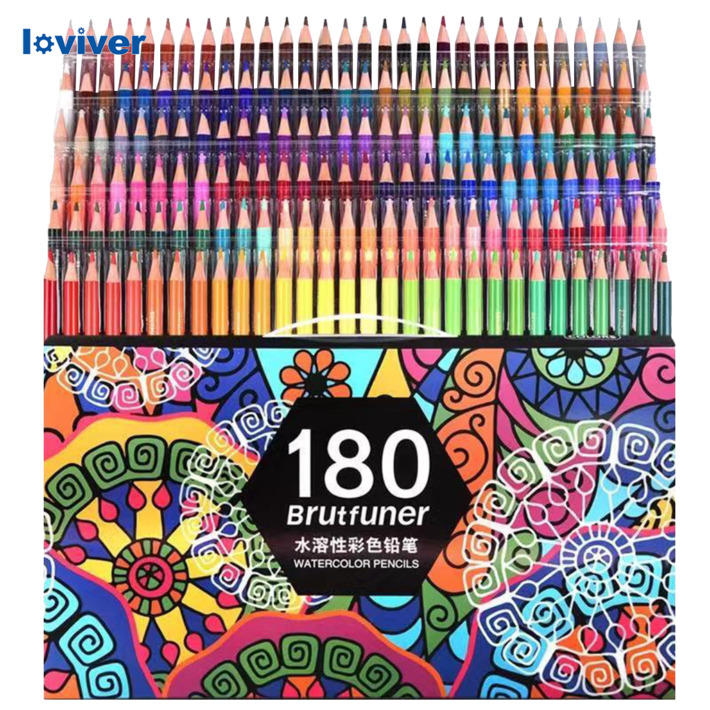 Bút Chì Màu Vẽ Tranh Dầu Với 48 Màu Tùy Chọn