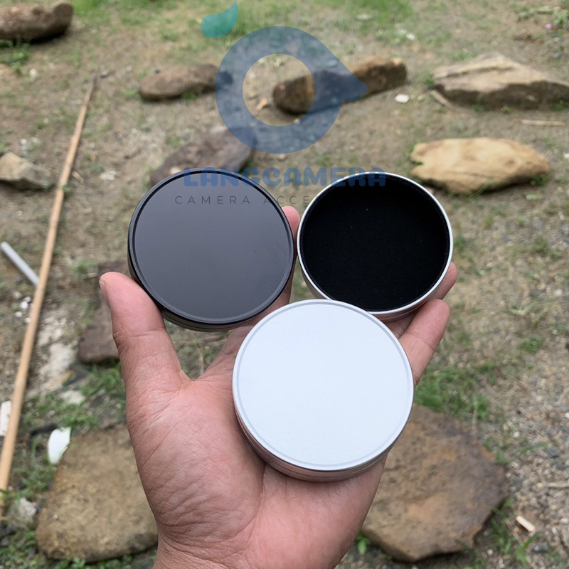 Nắp đậy máy ảnh Leica Q - bằng kim loại - trong lót nhung