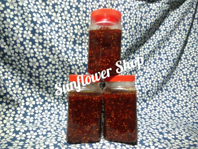 Tương Sate ớt 500g- Sunflower handmade