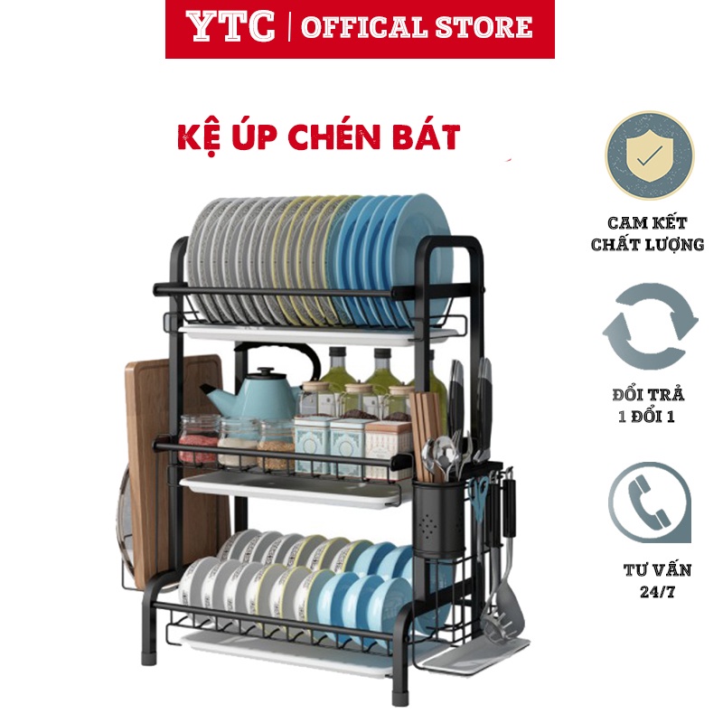 Kệ Chén Bát Thông Minh YTC 2,3 tầng NHẬP KHẨU