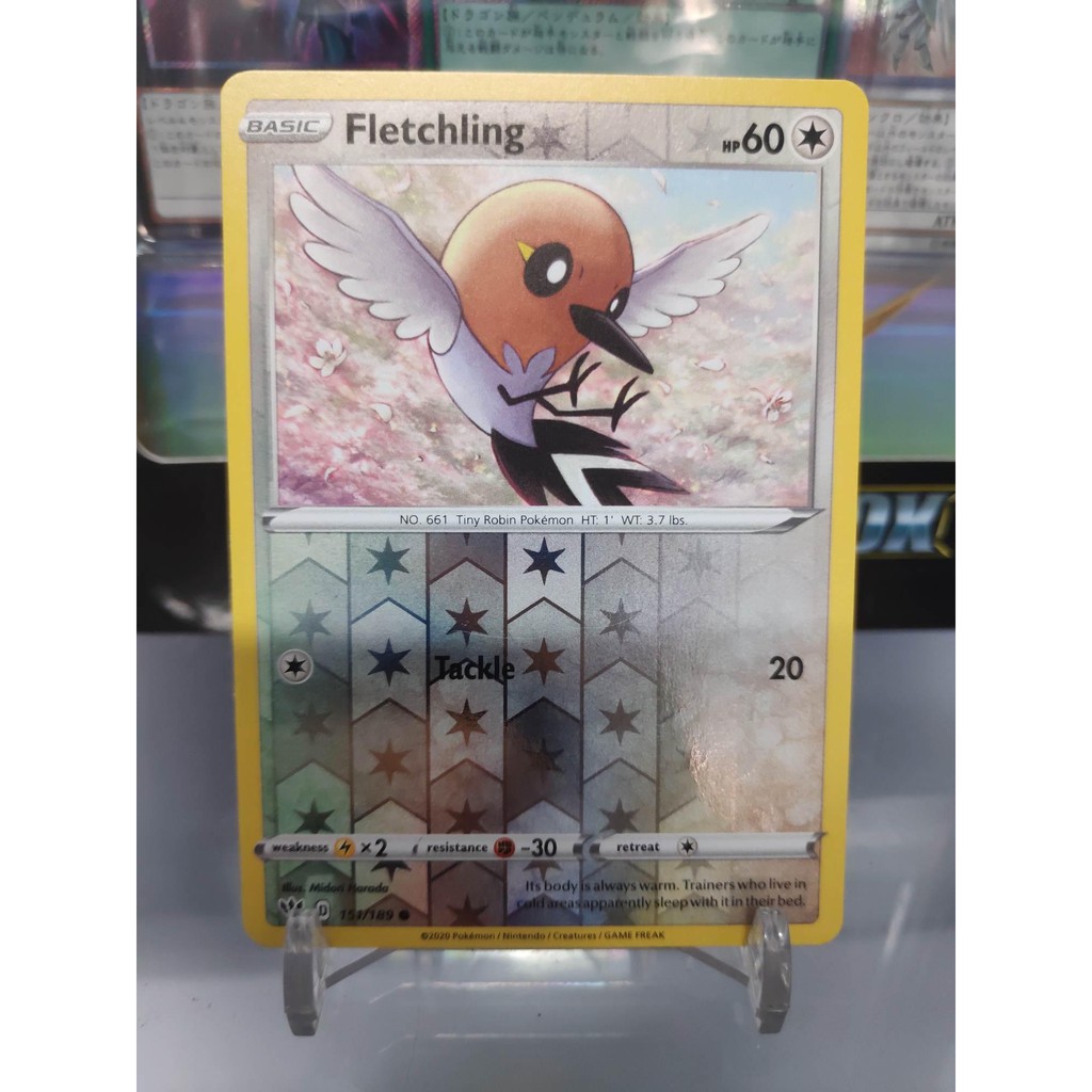 [ Dưa Hấu Yugioh ] Lá bài thẻ bài Pokemon Fletchling