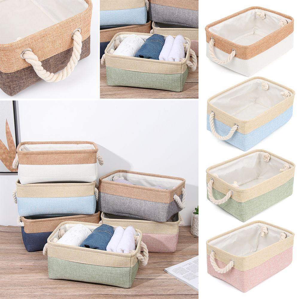 JANE Giỏ Vải Lanh Đựng Đồ Chơi Cho Bé