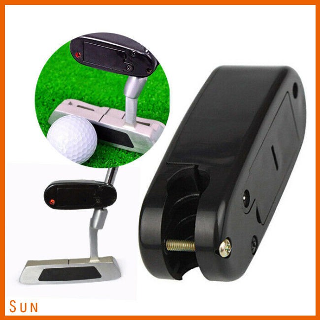 【sun】Golf Putter Light Pointer Putting Training Aim Line Corrector Improve Aid