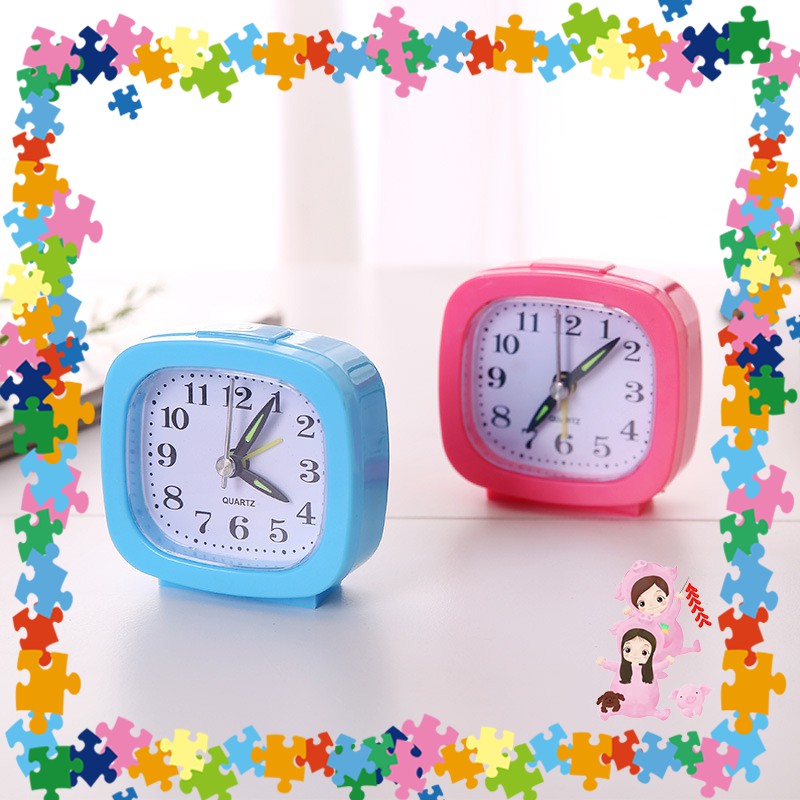 Đồng hồ để bàn học báo thức mini cute giá rẻ phù hợp cho sinh viên học sinh không sợ muộn giờ học
