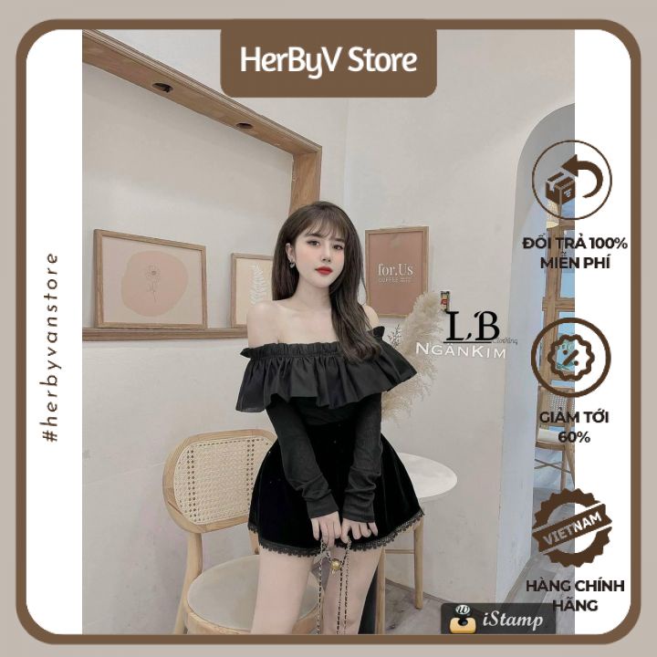 Áo thun trễ vai dài tay💖 áo thun trễ vai💖 dài tay vai bèo gợi cảm,sexy quyến rũ #0135