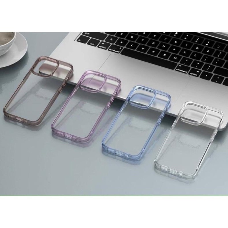 Ốp lưng Likgus trong suốt viền màu cho iPhone 14 Pro Max, 14 Plus, 14 Pro, 14 camera Gờ cao siêu đẹp