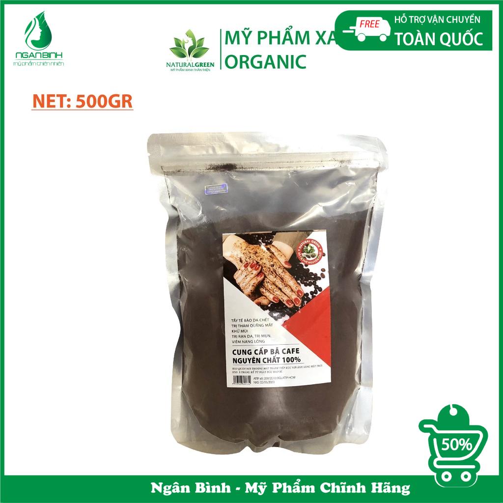 0,5kg Bã cà phê ( bã cafe ) tắm trắng, tẩy da chết HandMade nguyên chất | BigBuy360 - bigbuy360.vn