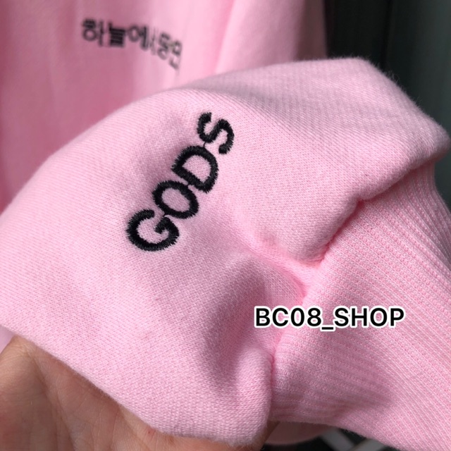 Áo Khoát Nỉ Hoodie Thiêu Chữ Basic 2 màu Đen Hồng Form thụng | BigBuy360 - bigbuy360.vn