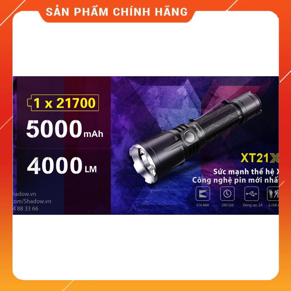 [SÁNG CHÓI LÓA] [HÀNG ĐỘC QUYỀN] Đèn pin và đèn sạc KLARUS XT21X công tắc tác chiến siêu n - Độ sáng 4000 lumen xa 316m | BigBuy360 - bigbuy360.vn