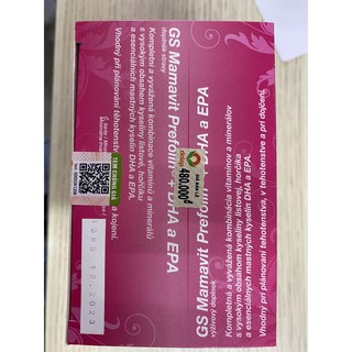 GS Mamavit Prefolin Prefolin + DHA + EPA - Cung Cấp Dưỡng Chất Cho Phụ Nữ Mang Thai Và Cho Con Bú