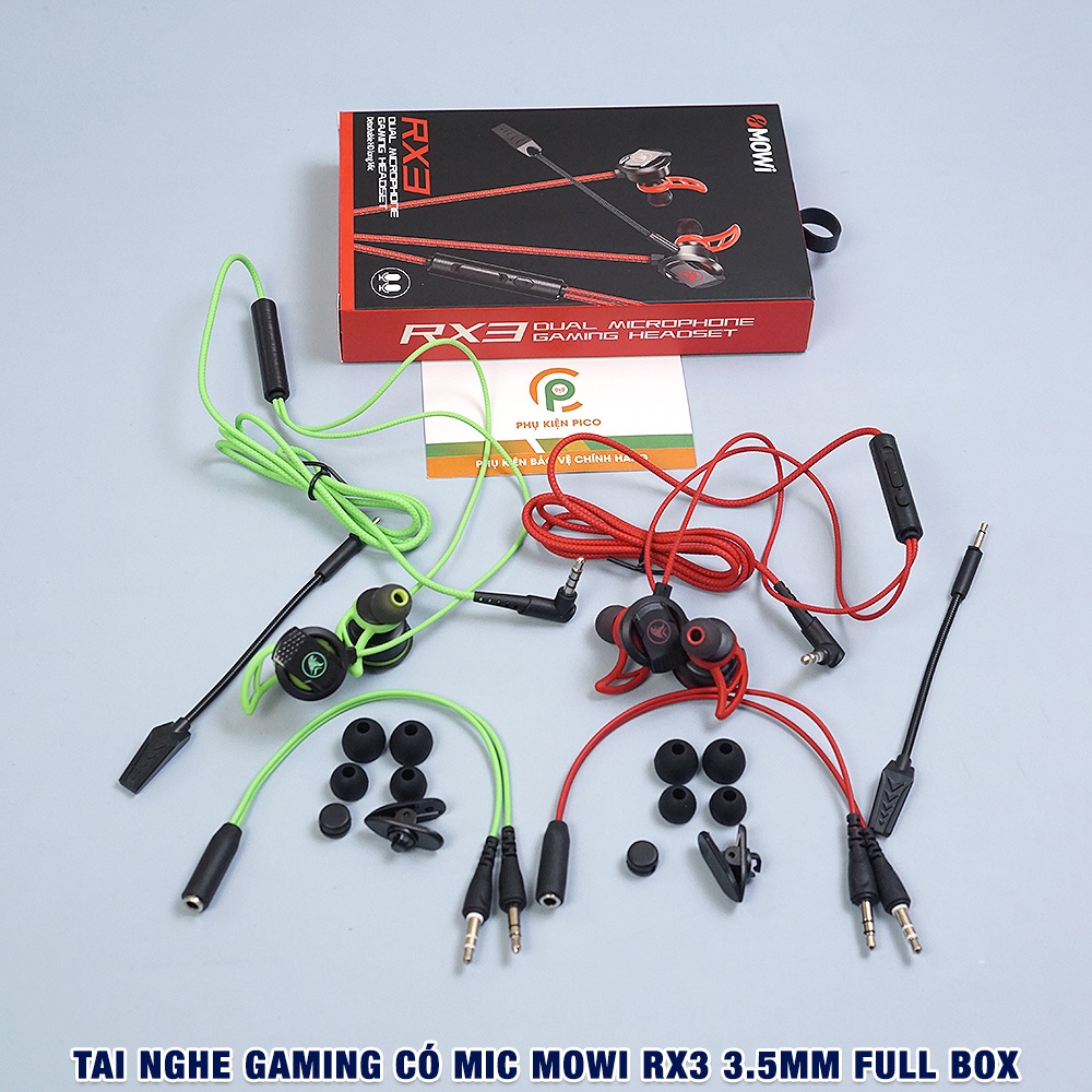 Tai nghe học online có Mic rời chống ồn xMOWi RX3 / Plextone G20 / G30 / G50 / G10 - Tai nghe Gaming