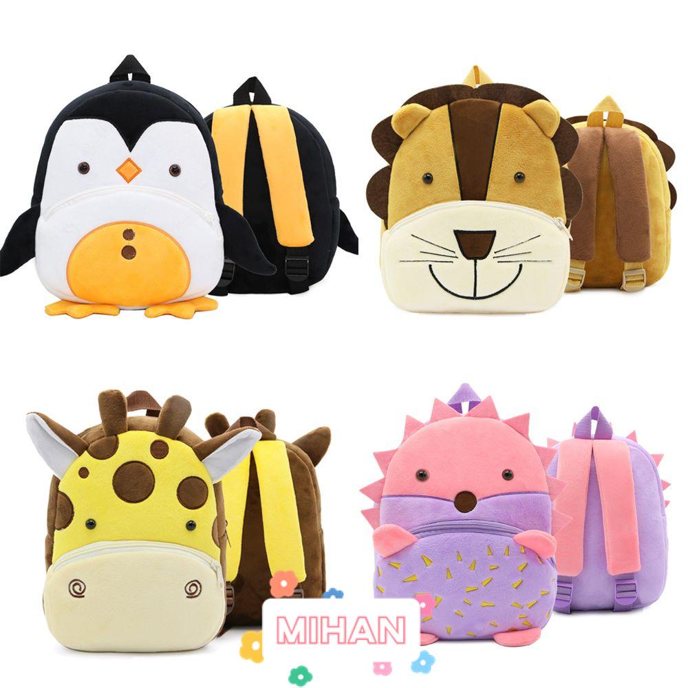 Ba Lô Đi Học Mini Hình Thú Hoạt Hình 3D Dễ Thương Cho Bé Từ 2-6 Tuổi MIHAN1