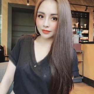 Pull giấy cổ tim đính sao