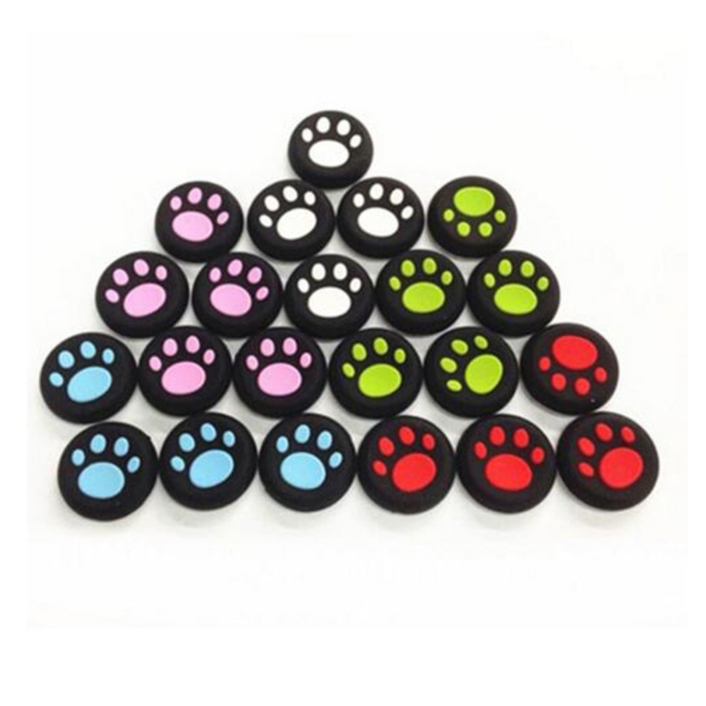 2 Nút silicone 1.3cm bọc cần điều khiển chơi game PS4/PS3