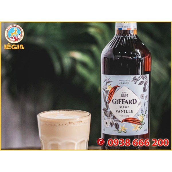 SIRO GIFFARD VANI 1L - GIFFARD VANILLA SYRUP