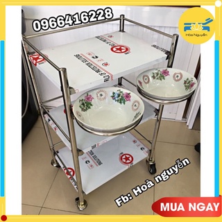 Kệ Inox 3 tầng
