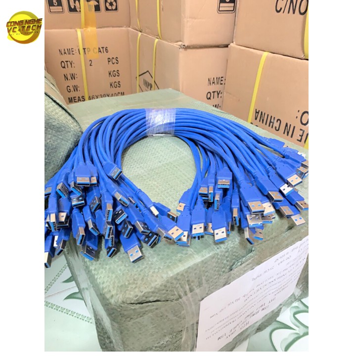 Dây Cáp USB 2 Đầu Đực Dài 60cm USB 3.0 Siêu Bền Đẹp