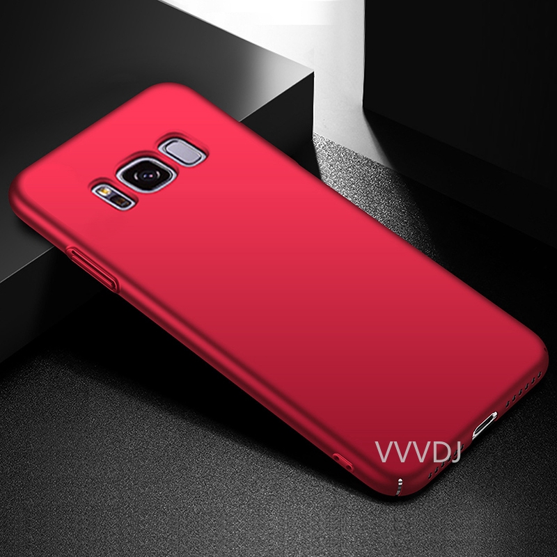 luxury plain Matte Phone Protector 360 Back Samsung galaxy S8 SM-G950FD G950FD S 8 Plus SM-G955FD hard Pc phone shell