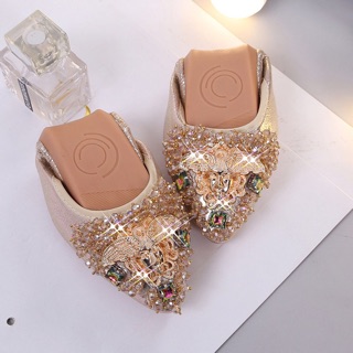 [Order] Giày búp bê đính đá siêu xinh