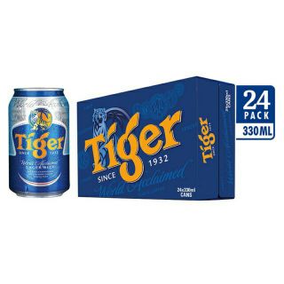 Bia lon Tiger 330ml