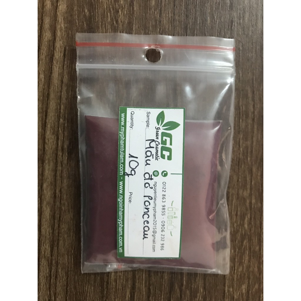 10G Màu nước đỏ Ponceau