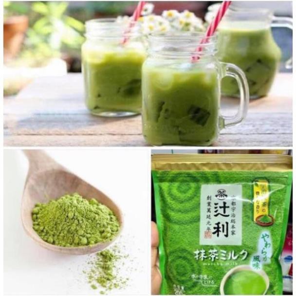 (MỚI) Bột Trà Xanh Matcha Milk Nhật Bản 200g (PSB MART90)