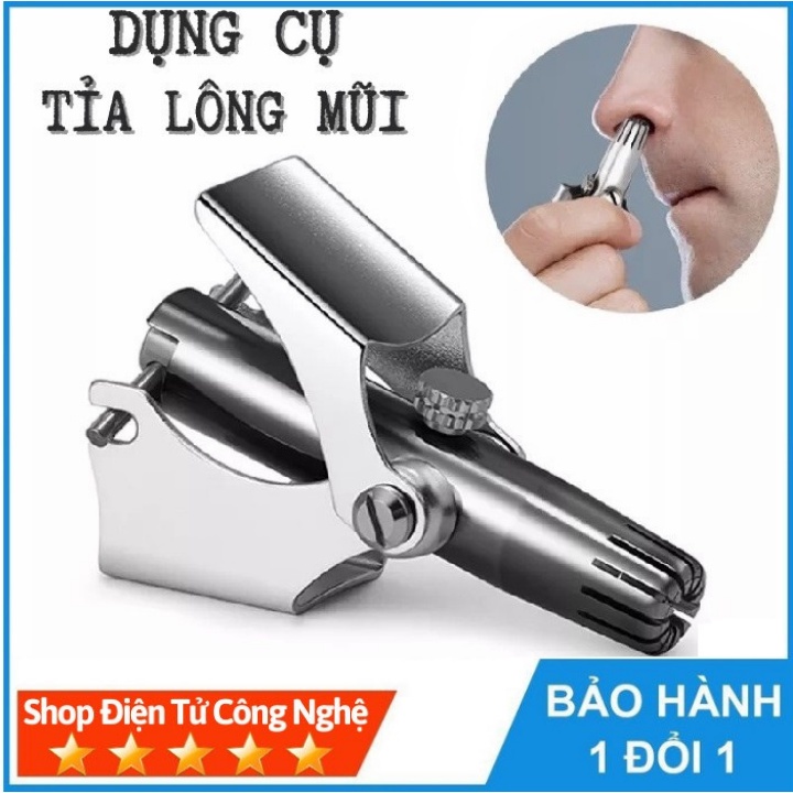 Dụng cụ cắt tỉa lông mũi bằng thép không gỉ lưỡi sắc bén hộp cao cấp