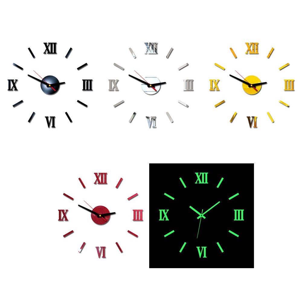 CONOPERY Đồng Hồ Treo Tường 3D Phong Cách Hiện Đại