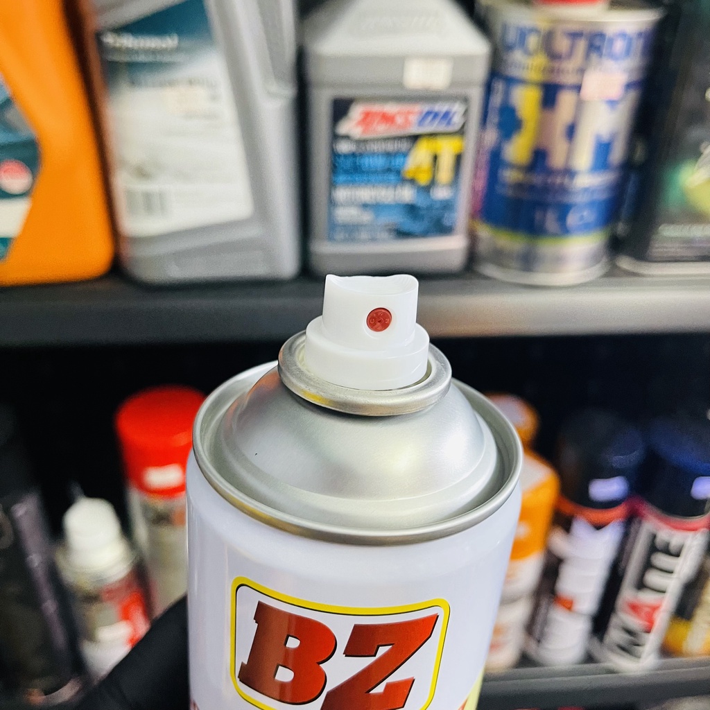 Xịt dưỡng dàn nhựa bóng BZ Quick Polish Wax 450ML dành cho xe máy, xe oto