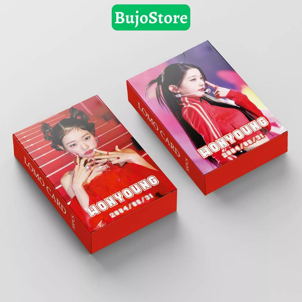 Bộ sưu tập 54 Lomo Card Wonyoung solo unoff Ive bo góc cửa hàng kpop BujoStore