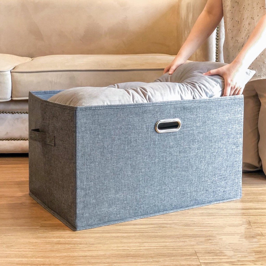 [GÓI TIẾT KIỆM] Combo 2 Hộp Đựng đồ Hàn Quốc size lớn 45x34xH24cm (Storage Box)