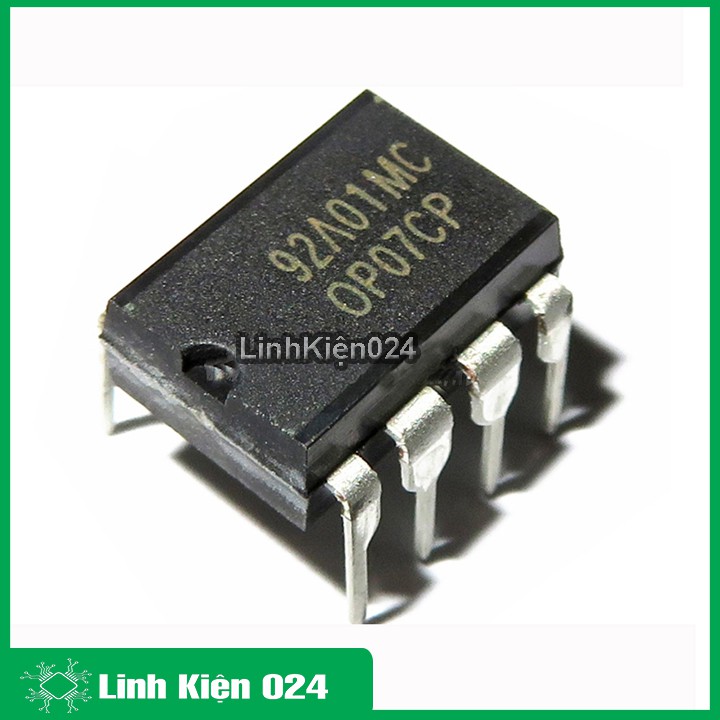 IC Chức Năng OPAMP OP07 Chân Cắm DIP8