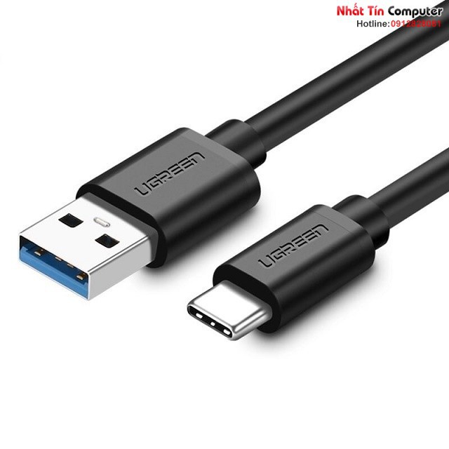 Cáp USB 3.0 to USB Type-C dài 1,5m chính hãng Ugreen 20883 cao cấp