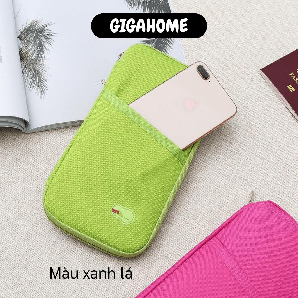 Ví Đựng Hộ Chiếu GIGAHOME Túi Đựng passport Và Giấy Tờ Khác Khi Đi Du Lịch Nhỏ Gọn Tiện Lợi  3385