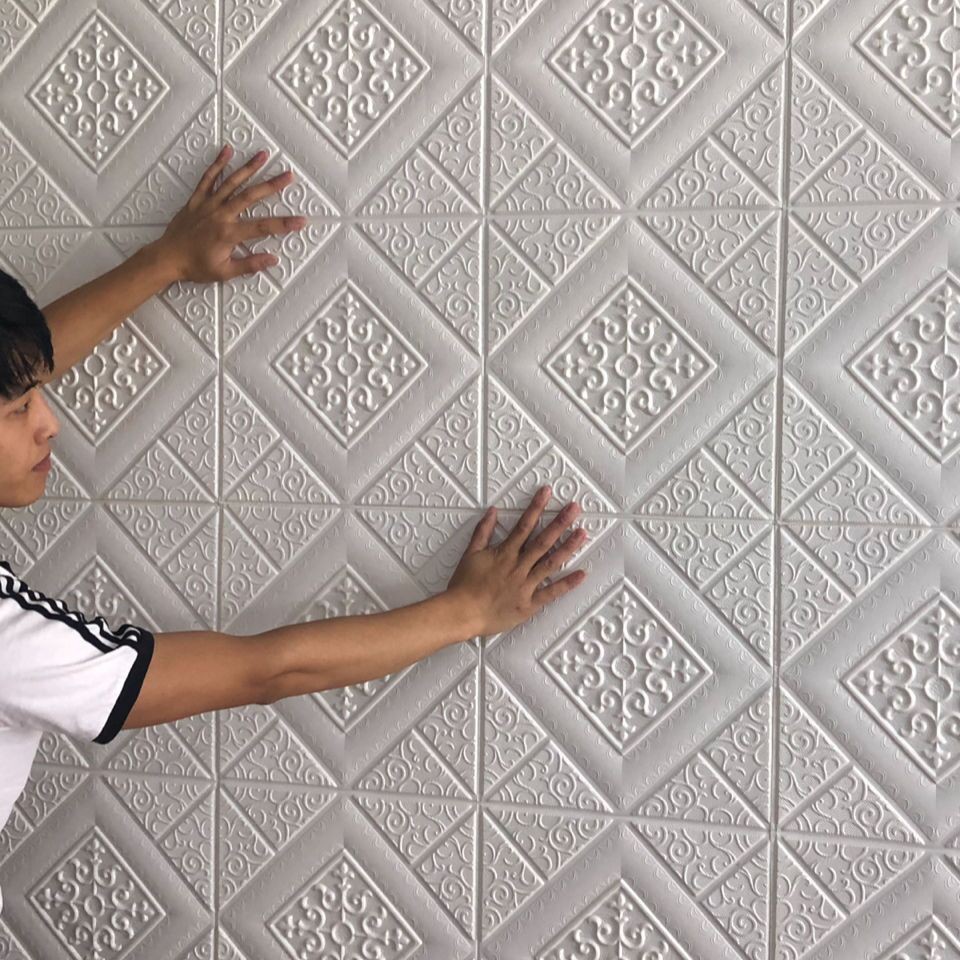 H&B 3D Miếng Dán Tường 3D Xốp Dán Tường Giả Gạch | BigBuy360 - bigbuy360.vn