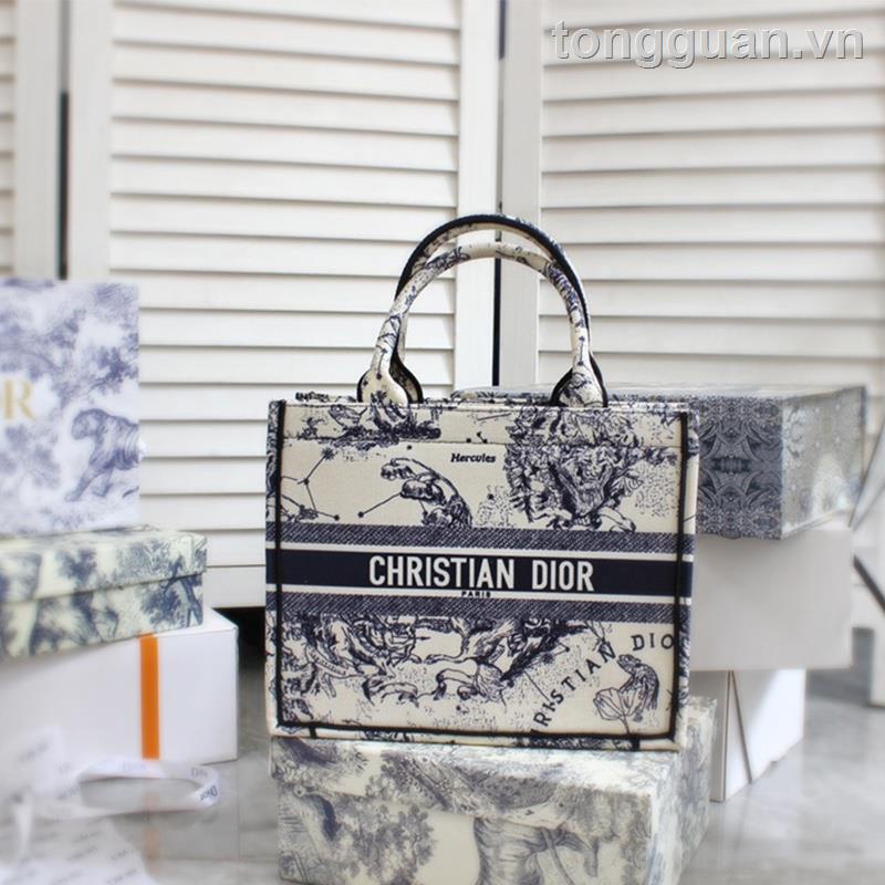 Túi Xách Dior Vải Bố Thời Trang Cho Nữ