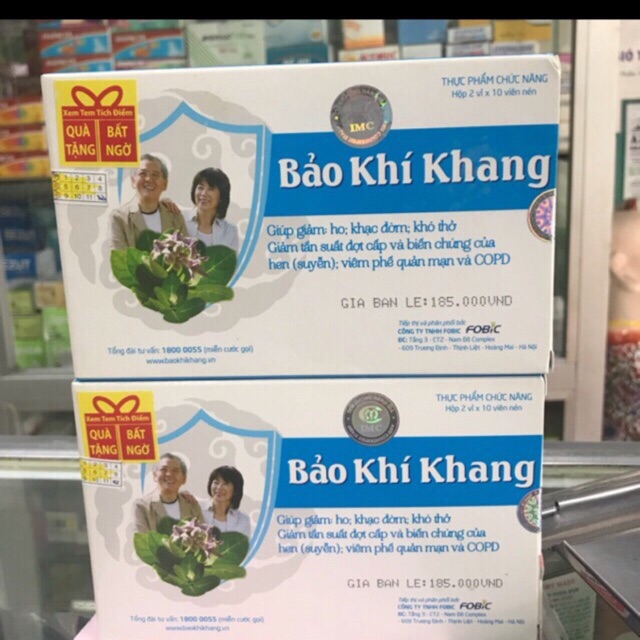 bảo khí khang dạng vỉ