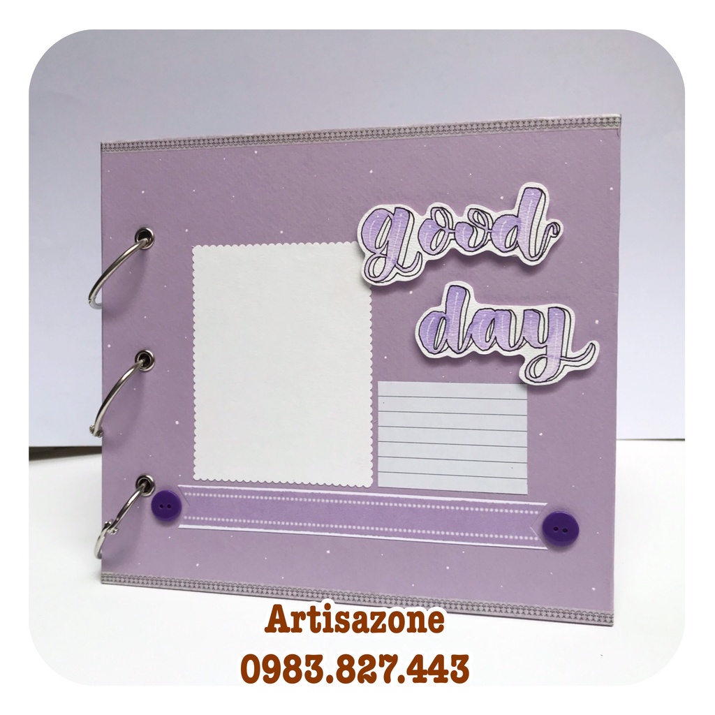 Album ảnh dán - Scrapbook handmade (Đọc kỹ mô tả từng sản phẩm)