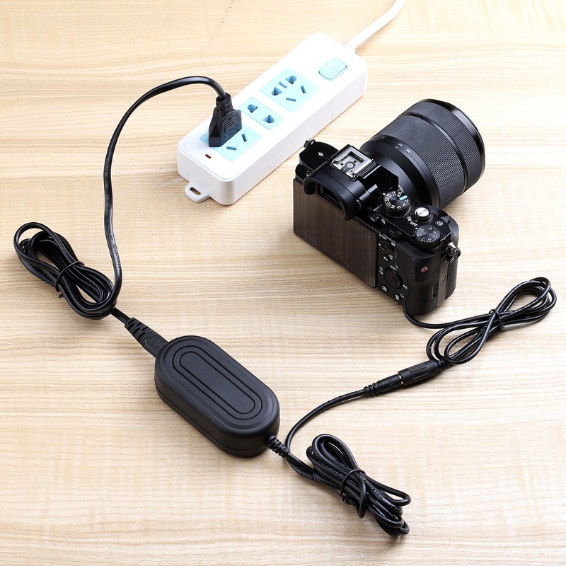 Bộ Sạc Phích Cắm Eu Np-Fw50 Cho Máy Ảnh Sony A5100 A6500 A6400 A6300 A6100 A6000 A5000 A7S2 A55