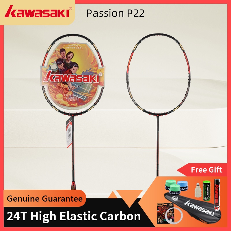 Vợt Cầu Lông Kawasaki 24T Bằng Sợi Carbon Kèm Phụ Kiện