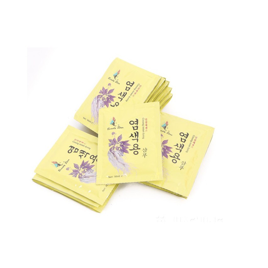 10 gói Dầu gội thảo dược đen tóc beauty star Hàn Quốc | BigBuy360 - bigbuy360.vn