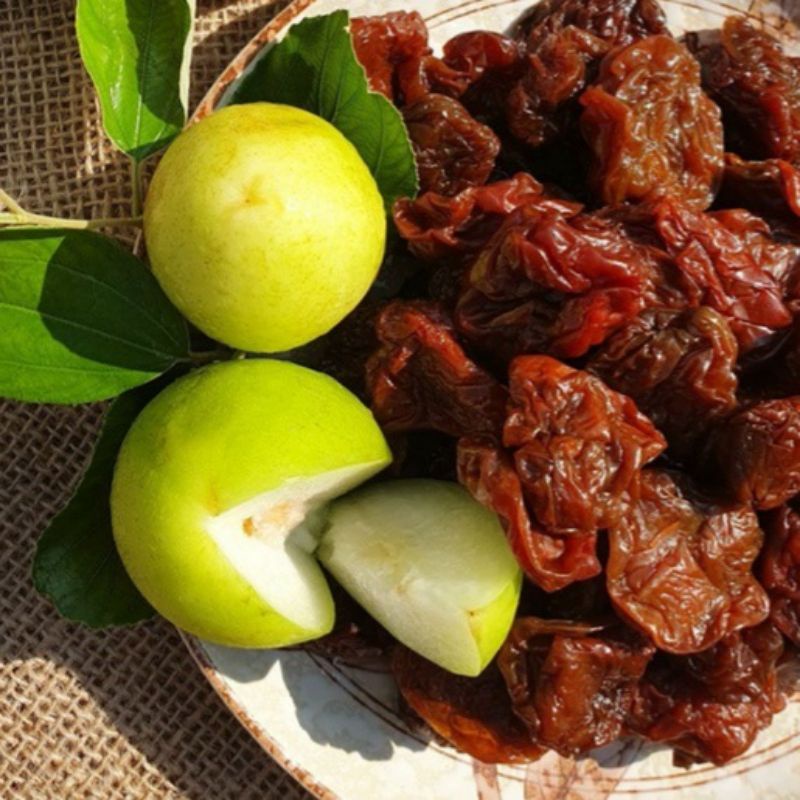 TÁO XANH NINH THUẬN SẤY LẠNH HỮU CƠ KHÔNG ĐƯỜNG KHÔNG HẠT