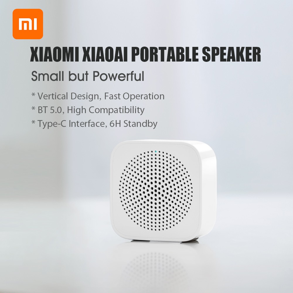 XIAOMI MI Set Loa Bluetooth 5.0 Type-C 6 Tiếng Thiết Kế Thời Trang Và Phụ Kiện