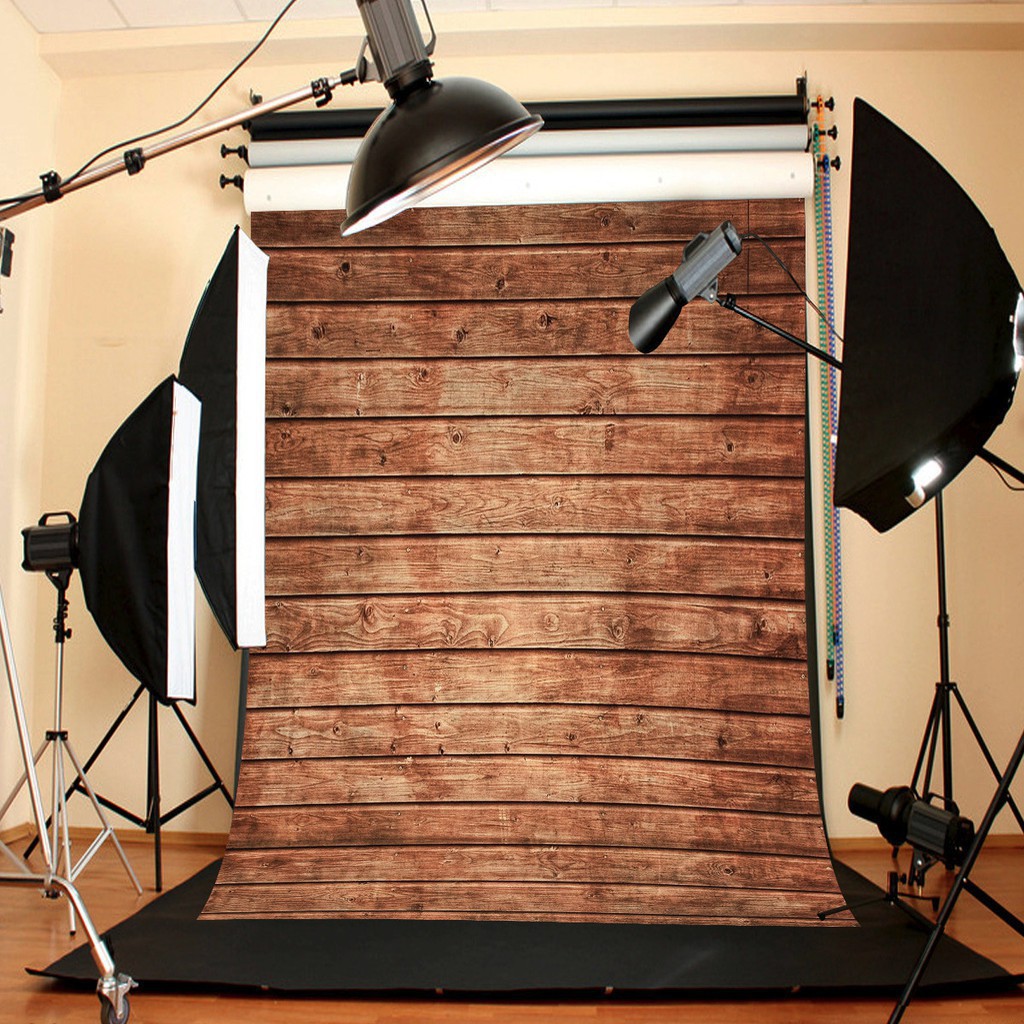 Backdrop Cho Studio Loại Sàn Gỗ Kích Thước 5X7Ft