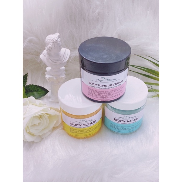 [8August] MEN TẮM PHỦ TRẮNG BODY AUGUST BEAUTY | BigBuy360 - bigbuy360.vn