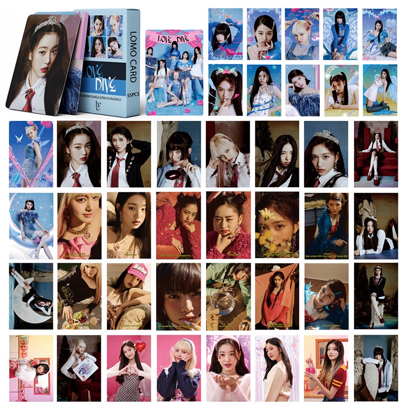 Hộp 54 Thẻ Ảnh LOMO Album LOVE Lặn Tình Yêu (Hàng Có Sẵn)