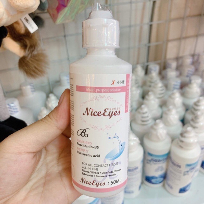 Nước ngâm lens Nice Eyes 150ml