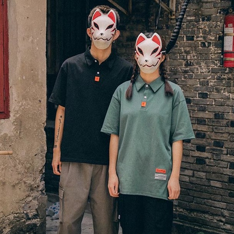 Áo Thun Polo Ngắn Tay Dáng Rộng Phong Cách Mới Đơn Giản Thời Trang Mùa Hè Cho Nam